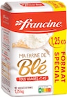 Farine de blé - FRANCINE en promo chez Intermarché Hyper Farine de blé - FRANCINE dans le catalogue Intermarché Hyper