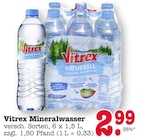 Mineralwasser im Angebot bei E center in Mannheim Mineralwasser Angebote von Vitrex bei E center Mannheim für 2,99 €