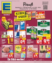 Aktueller WEZ Prospekt mit Getränke, "Die WEZette", Seite 1