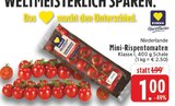 EDEKA - Mini-Rispentomaten Angebot im Prospekt Mini-Rispentomaten bei EDEKA im Prospekt "" für 1,00 €