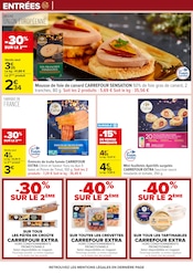 Promos Apéritif dans le catalogue "UN Noël POUR TOUS LES GOÛTS" de Carrefour à la page 54