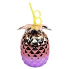 Mason jar ananas avec paille met à 2,98 € dans le catalogue B&M