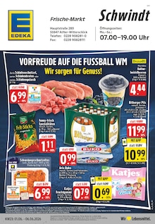 EDEKA Prospekt der Woche "Aktuelle Angebote" Seite 1, 01.06.2026 bis 06.06.2026 für Alfter Aktueller EDEKA Prospekt "Aktuelle Angebote" Seite 1 von 26 Seiten für Alfter