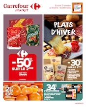 Saumon Fumé Angebote im Prospekt "PLATS D’HIVER" von Carrefour Market auf Seite 1