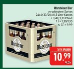 Bier Angebote von Warsteiner bei Marktkauf Lichtenfels für 10,99 €
