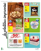 Promos Pistaches dans le catalogue "S'entraîner à bien manger" de Carrefour à la page 4