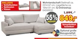 Wohnlandschaft Angebote bei Opti-Megastore Würzburg für 849,00 €