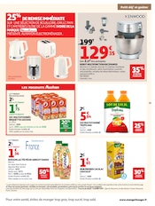 Promos Electroménager dans le catalogue "COMME EN ITALIE" de Auchan Hypermarché Electroménager en promo dans le catalogue Auchan Hypermarché à la page 19