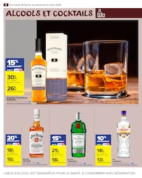 Prix et réduction Gin dans le prospectus Carrefour Market en cours Offre Gin dans le catalogue Carrefour Market du moment à la page 10