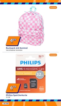 Rucksack im aktuellen Action Prospekt (Koblenz) Rucksack im Action Prospekt "kleine Preise, grosse Freude!" mit 32 Seiten (Koblenz)