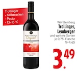Trollinger im EDEKA Prospekt Trollinger von Württemberg im aktuellen EDEKA Prospekt für 3,49 €