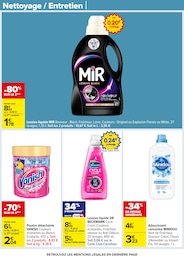 Offre Lessive dans le catalogue Carrefour du moment à la page 45