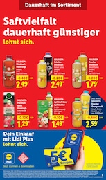 Orangensaft Angebot im aktuellen Lidl Prospekt auf Seite 7