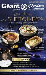 Catalogue Casino Supermarchés "Les fêtes 5 étoiles", 16 pages, à Sceaux, 16/12/2019 - 31/12/2019 Prospectus Casino Supermarchés "Les fêtes 5 étoiles", 16 pages, à Sceaux, 16/12/2019 - 31/12/2019
