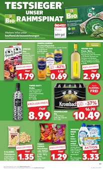 Krombacher im Kaufland Prospekt "Aktuelle Angebote" mit 63 Seiten (Wesel)