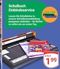 Schulbuch Einbindeservice im Angebot bei GLOBUS in Zwickau Schulbuch Einbindeservice Angebote bei GLOBUS Zwickau für 1,99 €