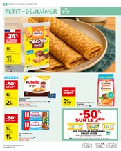 Nutella Angebote im Prospekt "PETIT-DÉJEUNER" von Carrefour Market Nutella Angebote im Prospekt "PETIT-DÉJEUNER" von Carrefour Market auf Seite 8
