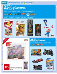 Offre Pokémon dans le catalogue Auchan Hypermarché du moment à la page 16