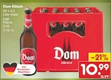 Kölsch Angebote von Dom bei Netto Marken-Discount Hürth für 10,99 €