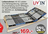 Lattenrahmen bei Opti-Wohnwelt im Prospekt "" für 169,00 €