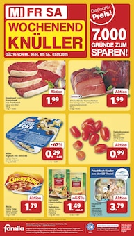 Roastbeef im famila Nordwest Prospekt "Markt - Angebote" mit 45 Seiten (Osnabrück)