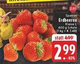 Erdbeeren Angebote bei EDEKA Solingen für 2,99 €