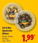 Spanische Oliven Angebote von Sol & Mar bei Lidl Dresden für 1,99 €