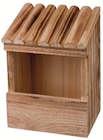 Mangeoire ou nichoir en bois naturel - Hyper U à Mulhouse Mangeoire ou nichoir en bois naturel en promo chez Hyper U Mulhouse à 5,99 €