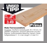 Holz-Terrassendiele im Angebot bei Herbrügger in Arnsberg Holz-Terrassendiele Angebote von Prima bei Herbrügger Arnsberg für 3,49 €