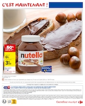 Nutella Angebote im Prospekt "BRUNCH D’HIVER" von Carrefour Market Nutella Angebote im Prospekt "BRUNCH D’HIVER" von Carrefour Market auf Seite 2