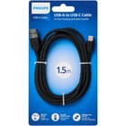 Câble de charge et de transfert de données Philips USB-A vers USB-C - Philips en promo chez Action Câble de charge et de transfert de données Philips USB-A vers USB-C - Philips dans le catalogue Action