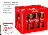 Aktuelle Coca Cola Angebote bei GLOBUS in Kaiserslautern Aktuelles Coca-Cola Limonade Angebot bei GLOBUS in Kaiserslautern ab 9,49 €
