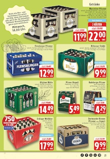 Bier im EDEKA Prospekt "Aktuelle Angebote" mit 30 Seiten (Erkelenz)