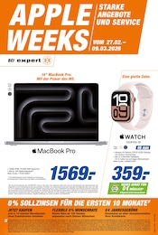 Aktueller expert Prospekt mit Handy, "APPLE WEEKS", Seite 1