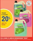 20% avec la Carte Ticket E. Leclerc sur la Gamme de Liquide de refroidissement Tech9 à E.Leclerc dans Niherne