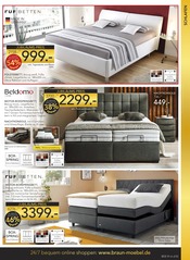 Aktueller BRAUN Möbel-Center Prospekt mit Boxspringbett, "Wir feiern Jubiläum!", Seite 3