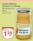 Apfelmus mit Birne bei GLOBUS im Prospekt "" für 1,29 €