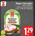 EDEKA Hopsten - Veganer Aufschnitt Angebot im Prospekt Veganer Aufschnitt bei EDEKA im Hopsten Prospekt für 1,29 €