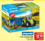 Traktor mit Anhänger EDEKA im Angebot bei Marktkauf in Altenburg Traktor mit Anhänger EDEKA Angebote von Playmobil bei Marktkauf Altenburg für 17,99 €