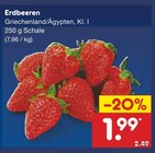 Erdbeeren Angebote bei Netto Marken-Discount Erkrath für 1,99 €