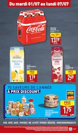 Coca-Cola Angebote im Prospekt "NOS ARRIVAGES VACANCES JUSQU'À -34%" von Aldi Coca-Cola Angebote im Prospekt "NOS ARRIVAGES VACANCES JUSQU'À -34%" von Aldi auf Seite 19
