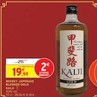 Whisky japonais blended gold - KAIJI en promo chez Intermarché Beauvais à 19,99 €