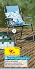 Fauteuil Picolo Plage Bleu - Intermarché Hyper à Perpignan Fauteuil Picolo Plage Bleu en promo chez Intermarché Hyper Perpignan à 9,99 €