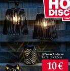 Woolworth Renningen - Solar Laterne Angebot im Prospekt Solar Laterne bei Woolworth im Renningen Prospekt für 10,00 €