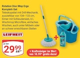 Rotation Disc Mop Ergo Komplett-Set Angebote von Leifheit bei GLOBUS Hoyerswerda für 29,99 €