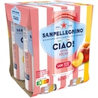 Eau gazeuse arômatisée - SAN PELLEGRINO "CIAO" - Carrefour Market à Bourges Eau gazeuse arômatisée - SAN PELLEGRINO "CIAO" en promo chez Carrefour Market Bourges