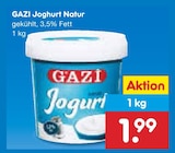 Aktuelle Joghurt Angebote bei Netto Marken-Discount in Erfurt Aktuelles Joghurt Natur Angebot bei Netto Marken-Discount in Erfurt ab 1,99 €