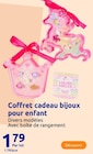 Coffret cadeau bijoux pour enfant dans le catalogue Action