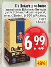 prodomo gemahlener Bohnenkaffee Angebote von Dallmayr bei EDEKA Wesel für 6,99 €