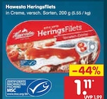 Heringsfilets Angebote von Hawesta bei Netto Marken-Discount Siegen für 1,11 €